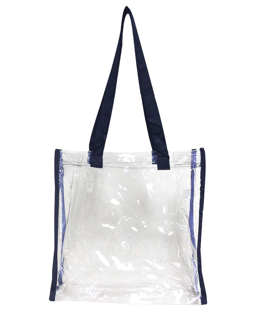 OAD Clear Value Tote. OAD5004 - Navy