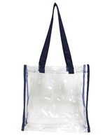 OAD Clear Value Tote. OAD5004 - Navy