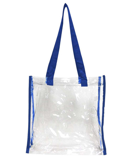 OAD Clear Value Tote. OAD5004 - Royal
