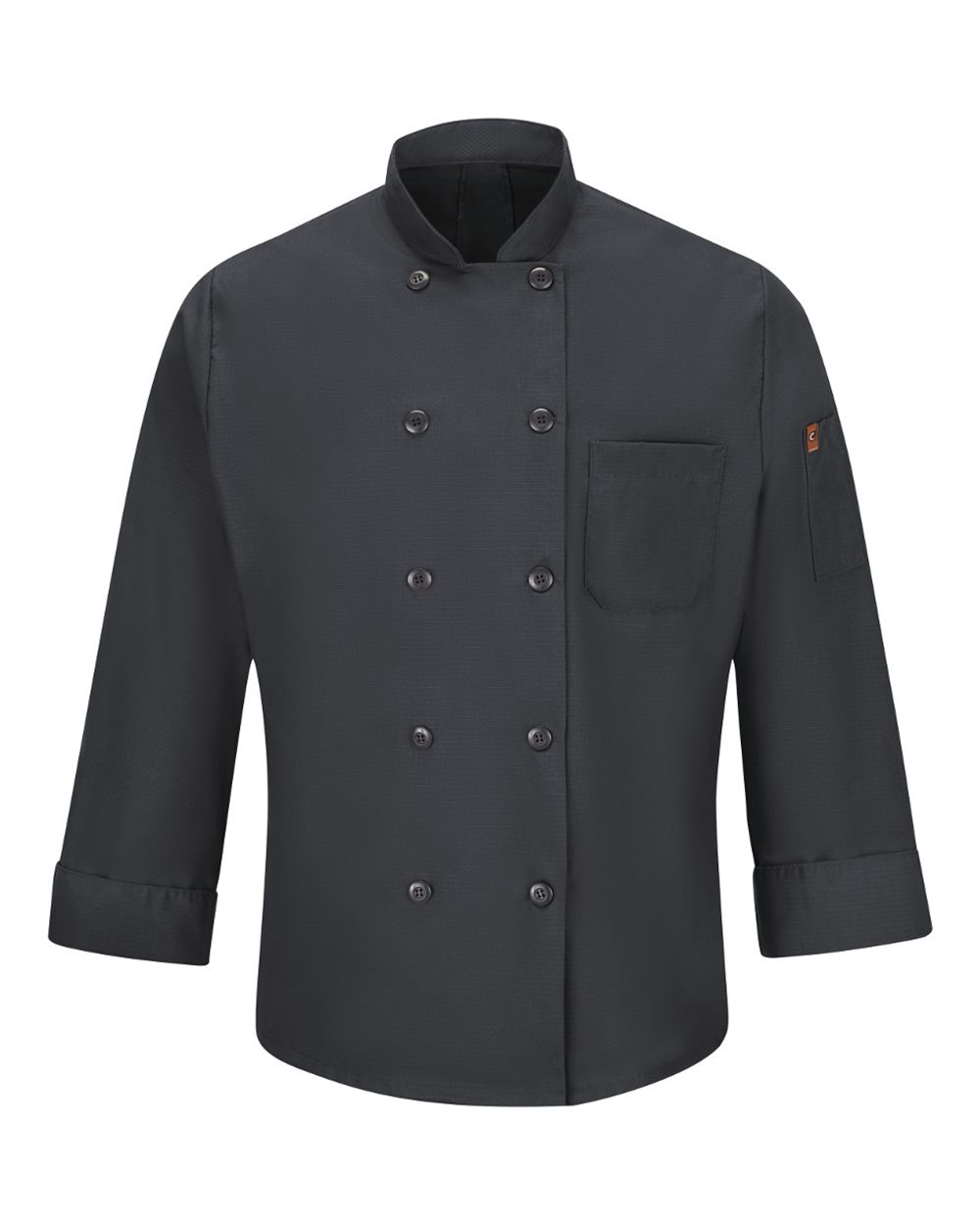 Chef Designs Mimix™ Chef Coat with OilBlok. 042X - Charcoal