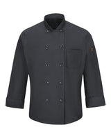 Chef Designs Mimix™ Chef Coat with OilBlok. 042X - Charcoal