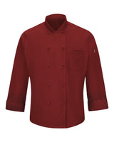 Chef Designs Mimix™ Chef Coat with OilBlok. 042X - Fireball Red