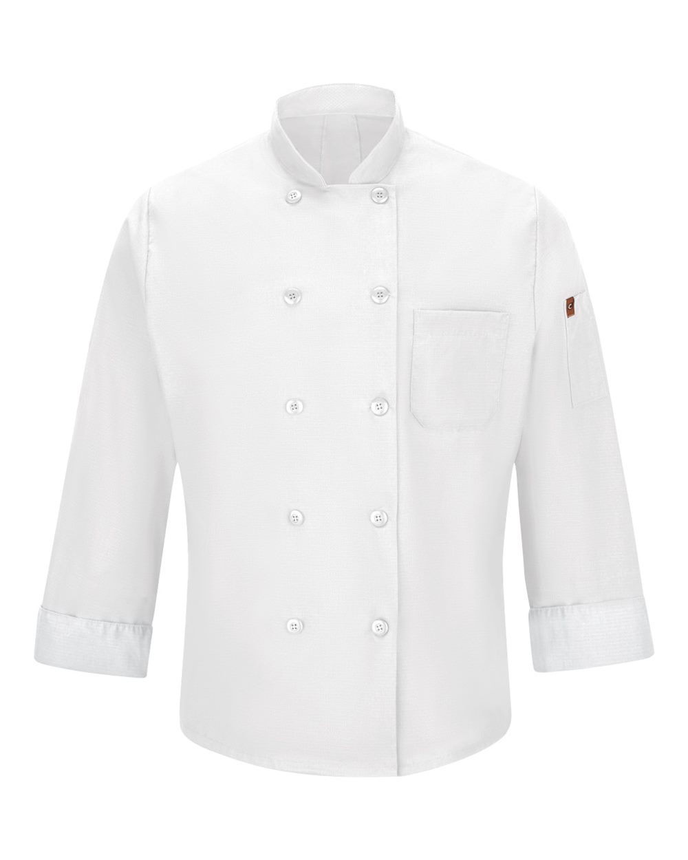 Chef Designs Mimix™ Chef Coat with OilBlok. 042X - White