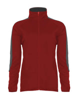 Badger Women's Blitz Outer-Core Jacket. 7921 - Red/ Graphite