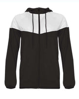 Badger Women's Sprint Outer-Core Jacket. 7922 - Black/ White