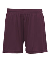 C2 Sport Women's Mesh Shorts. 5116 - Maroon