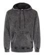 Independent Trading Co. Unisex Midweight Mineral Wash Hooded Sweatshirt. PRM4500MW - Black