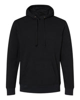 J. America Men's Gaiter Fleece Hooded Sweatshirt. 8879 - Black
