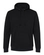 J. America Men's Gaiter Fleece Hooded Sweatshirt. 8879 - Black