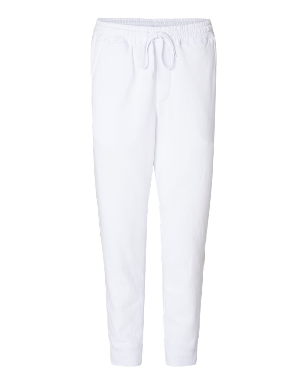 Independent Trading Co. Men's Midweight Fleece Sweatpants. IND20PNT - White