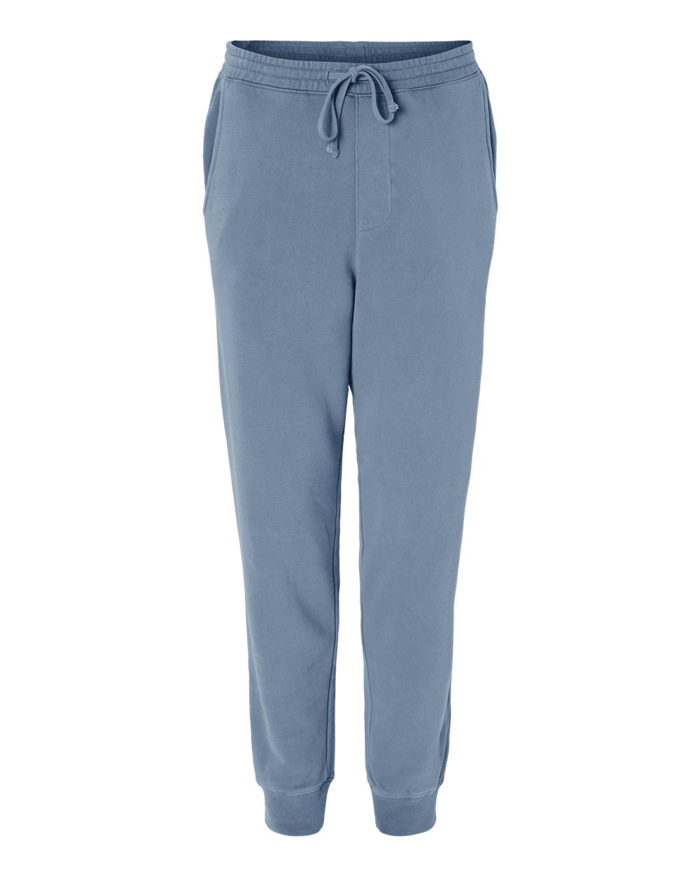 Independent Trading Co. Unisex Pigment-Dyed Fleece Sweatpants. PRM50PTPD - Pigment Slate Blue