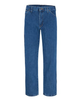 Dickies Men's 5-Pocket Jeans. 1329 - Stonewashed Indigo Blue - 30I
