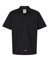 Dickies Men's Short Sleeve Work Shirt. 2574 - Black