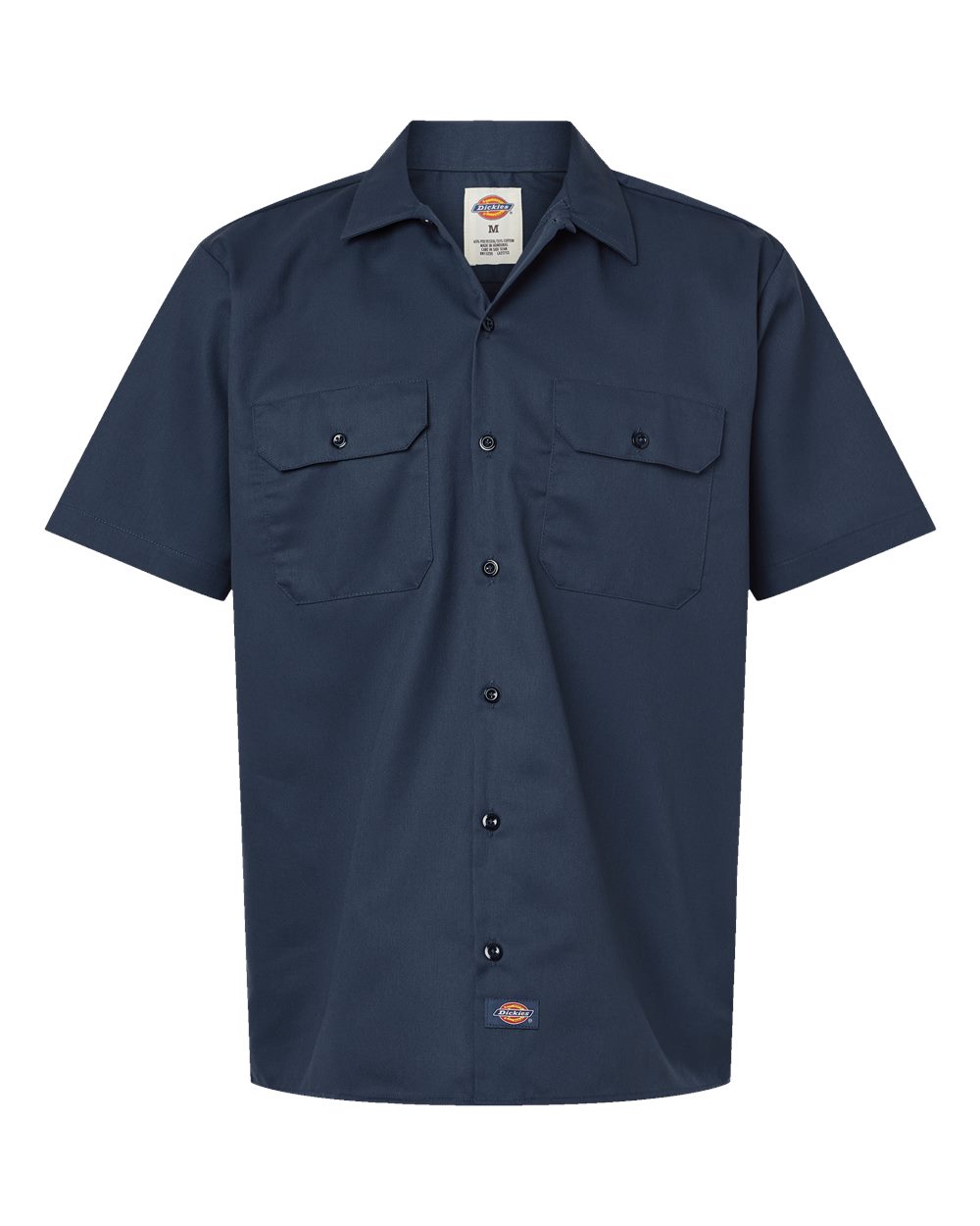 Dickies Men's Short Sleeve Work Shirt. 2574 - Dark Navy