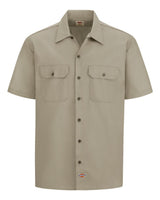 Dickies Men's Short Sleeve Work Shirt. 2574 - Desert Sand