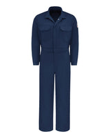 Bulwark Men's Premium Coverall - EXCEL FR® ComforTouch® - 7 oz.. CLB2 - Navy