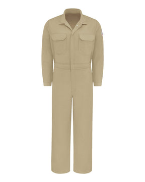 Bulwark Men's Tall Premium Coverall - EXCEL FR® ComforTouch® - 7 oz.. CLB2T - Khaki