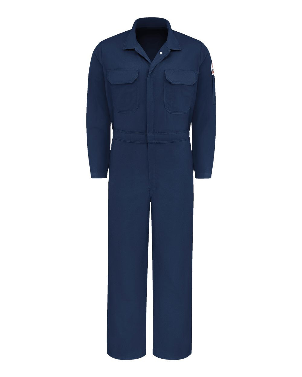 Bulwark Men's Tall Premium Coverall - EXCEL FR® ComforTouch® - 7 oz.. CLB2T - Navy
