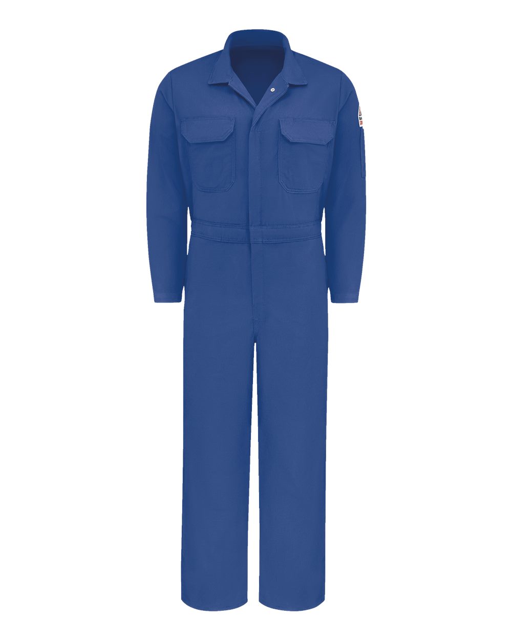 Bulwark Men's Tall Premium Coverall - EXCEL FR® ComforTouch® - 7 oz.. CLB2T - Royal Blue
