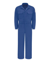 Bulwark Men's Tall Premium Coverall - EXCEL FR® ComforTouch® - 7 oz.. CLB2T - Royal Blue