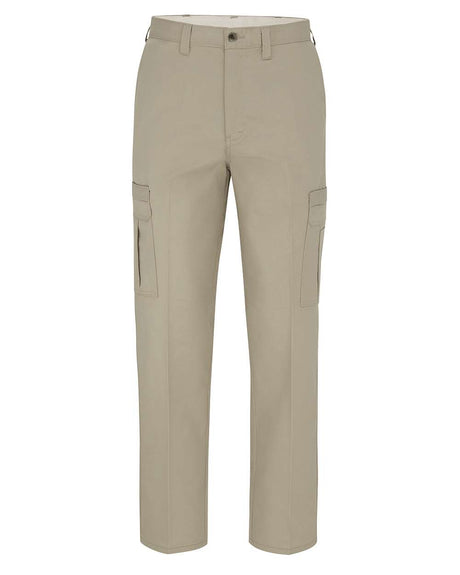 Dickies Men's Extended Sizes Premium Industrial Cargo Pants. LP72EXT - Desert Sand - 37 Unhemmed