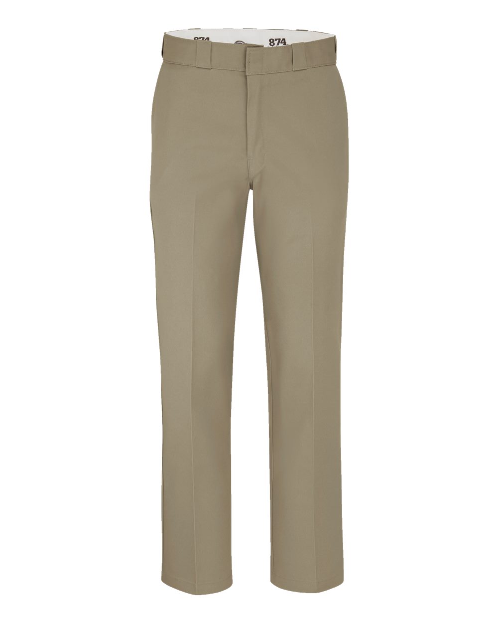 Dickies Unisex Industrial 874® Work Pants. P874 - Khaki - 37 Unhemmed