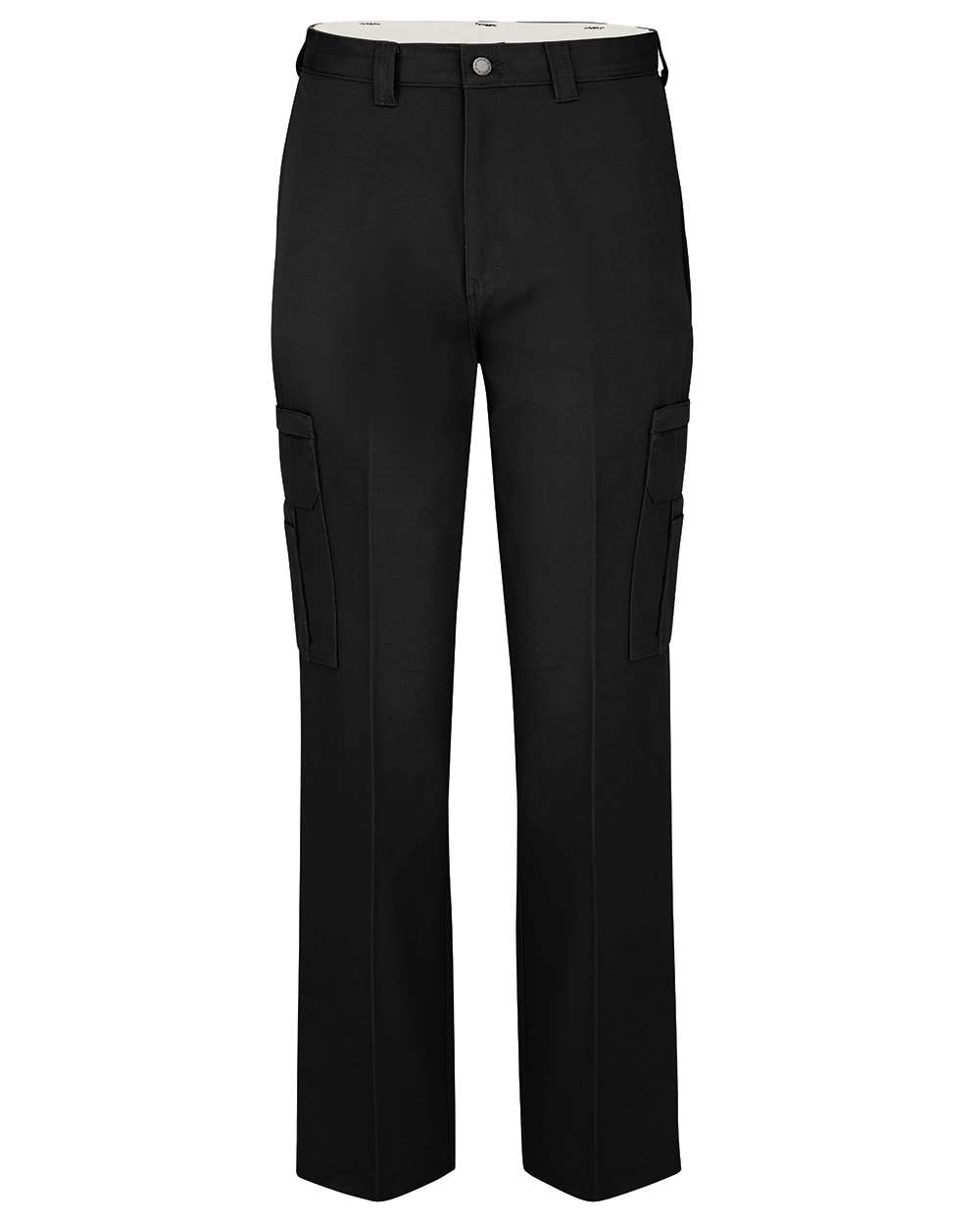 Dickies Men's Industrial Cotton Cargo Pants. LP39 - Black - 37 Unhemmed