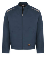 Dickies Men's Insulated Colorblocked Jacket. LJ60 - Dark Navy/ Silver