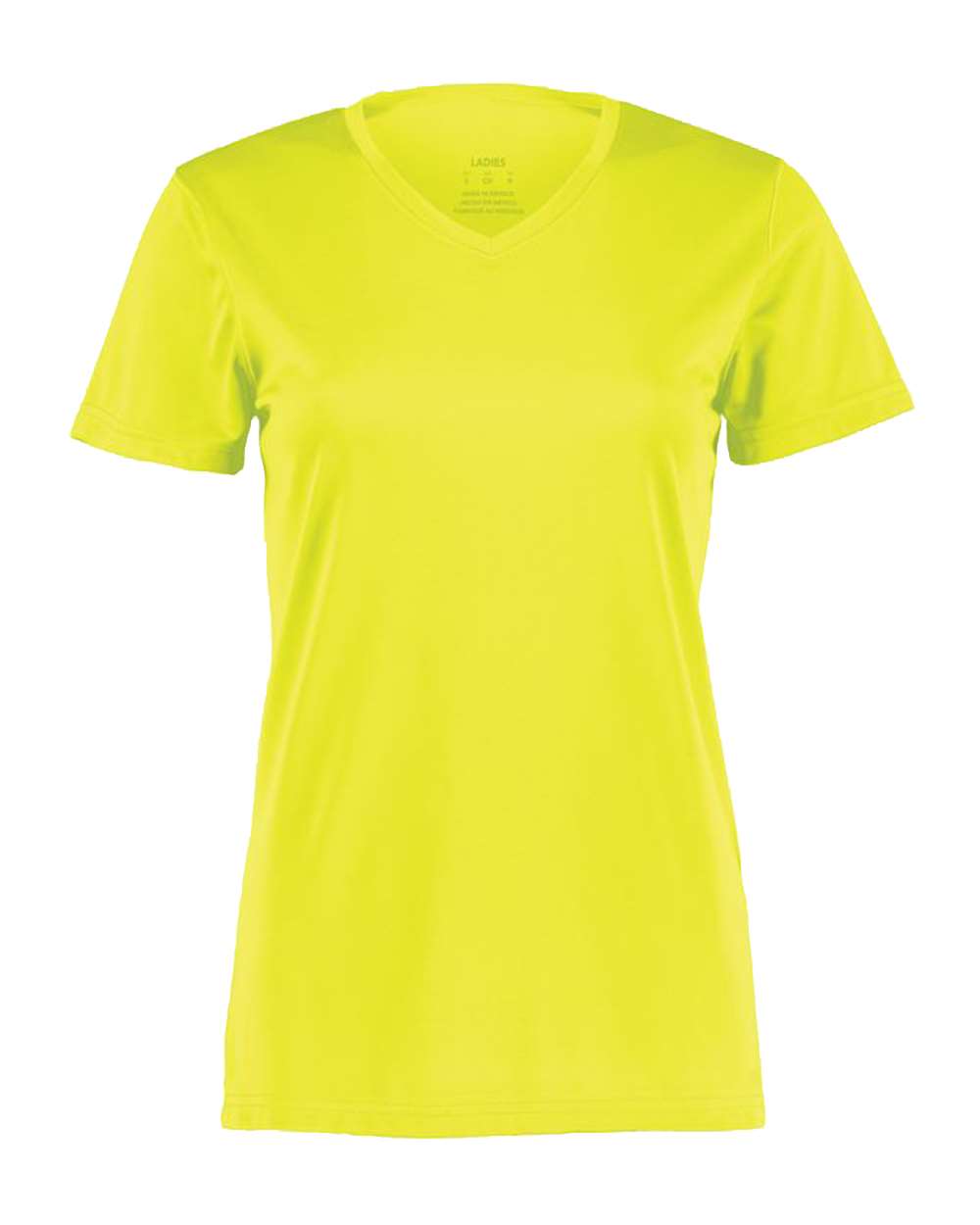 Augusta Sportswear Women's Nexgen Performance V-Neck T-Shirt. 1790 - Safety Yellow