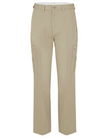 Dickies Men's Extended Sizes Industrial Cotton Cargo Pants. LP39EXT - Desert Sand - 37 Unhemmed