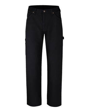 Dickies Men's Odd Sizes Duck Carpenter Jeans. 1933ODD - Rinsed Black - 30I