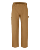 Dickies Men's Odd Sizes Duck Carpenter Jeans. 1933ODD - Rinsed Brown Duck - 30I