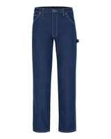 Dickies Men's Carpenter Jeans. 1999 - Rinsed Indigo Blue - 32I