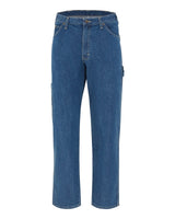 Dickies Men's Carpenter Jeans. 1999 - Rinsed Stonewashed Indigo Blue - 30I