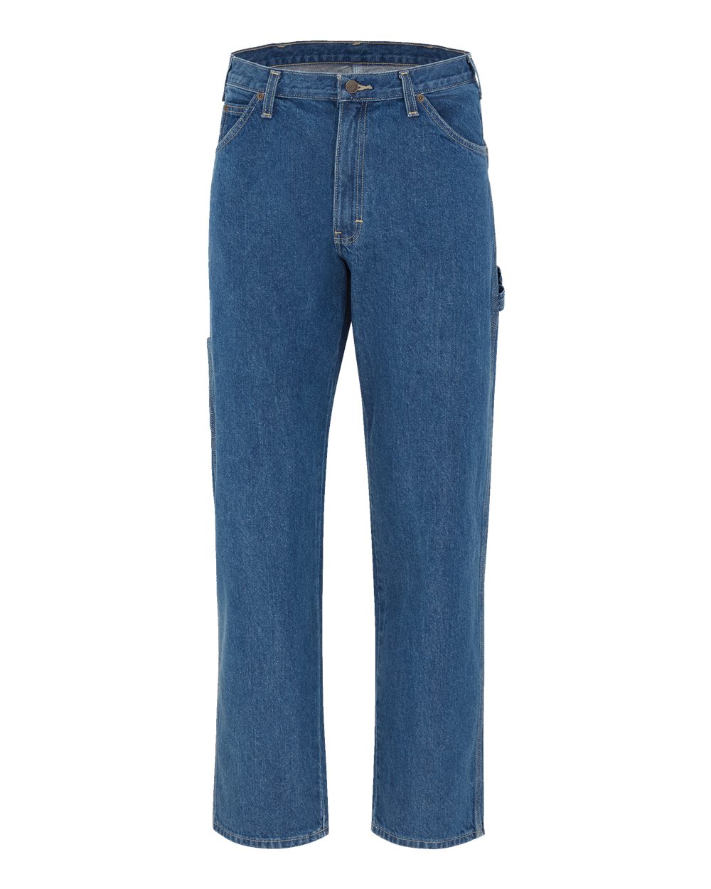 Dickies Men's Carpenter Jeans. 1999 - Rinsed Stonewashed Indigo Blue - 36I