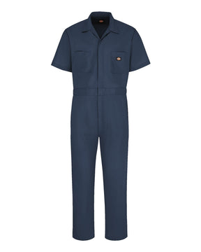 Dickies Men's Tall Short Sleeve Coverall. 3339T - Dark Navy