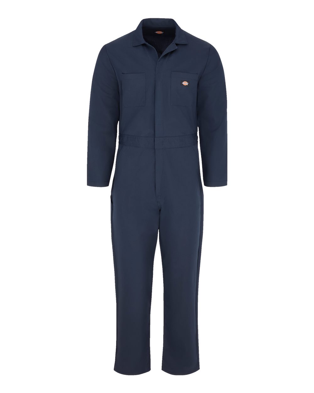 Dickies Men's Basic Blended Long Sleeve Coverall. 4861 - Dark Navy