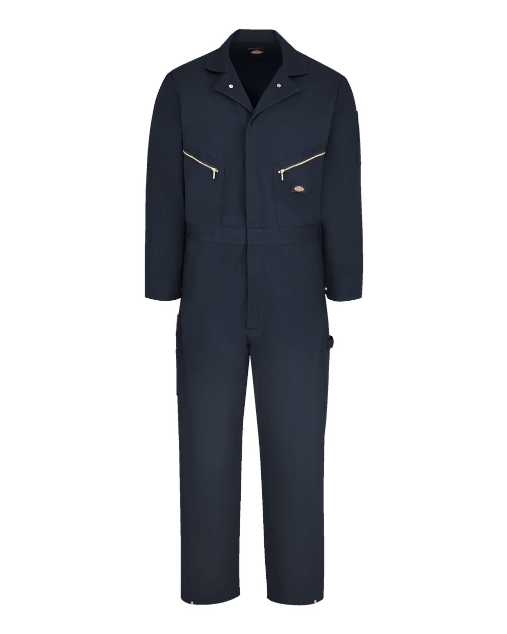 Dickies Men's Deluxe Long Sleeve Cotton Coverall. 4877 - Dark Navy