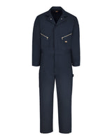 Dickies Men's Deluxe Long Sleeve Cotton Coverall. 4877 - Dark Navy