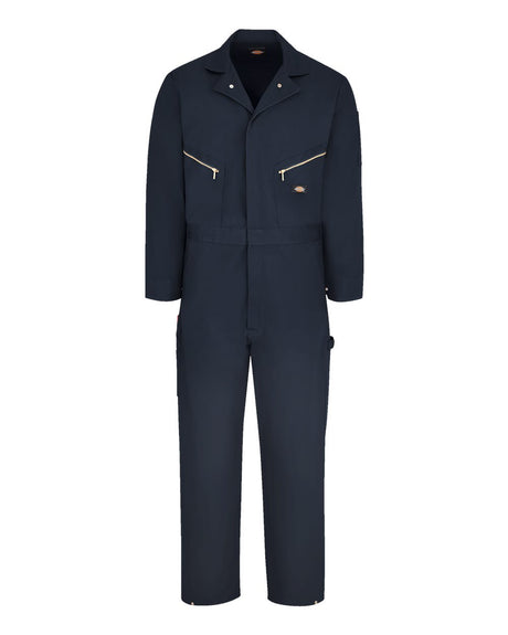 Dickies Men's Deluxe Long Sleeve Cotton Coverall. 4877 - Dark Navy