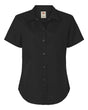 Dickies Women's Industrial Short Sleeve Work Shirt. 5350 - Black