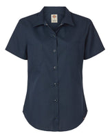 Dickies Women's Industrial Short Sleeve Work Shirt. 5350 - Dark Navy