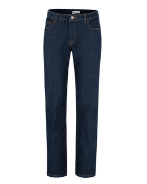 Dickies Women's Industrial 32" Inseam 5-Pocket Flex Jeans. FD20 - Indigo Blue