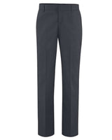Dickies Women's Premium Flat Front Pants. FP21 - Dark Charcoal - 37 Unhemmed