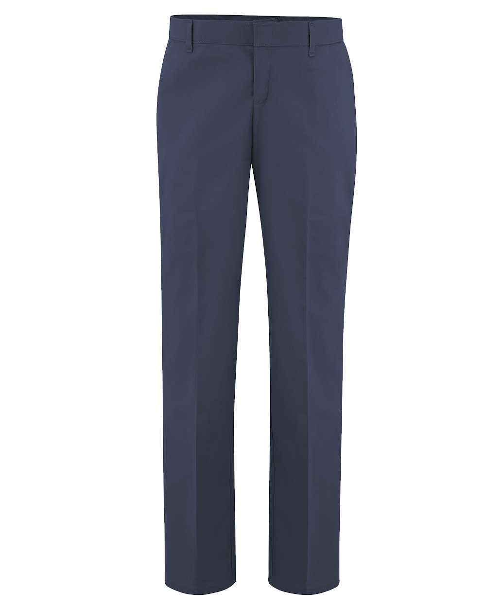Dickies Women's Premium Flat Front Pants. FP21 - Dark Navy - 37 Unhemmed
