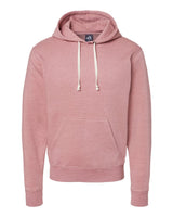J. America Men's Triblend Fleece Hooded Sweatshirt. 8871 - Dusty Rose Triblend