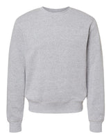 J. America Unisex Triblend Fleece Crewneck Sweatshirt. 8870 - Grey Triblend