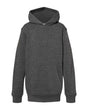 J. America Youth Triblend Fleece Hooded Sweatshirt. 8880 - Black Triblend