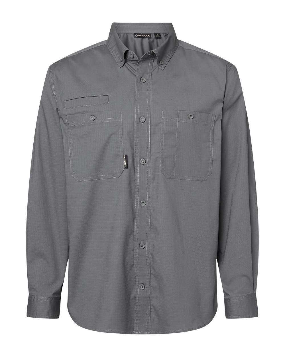 DRI DUCK Men's Craftsman Woven Shirt. 4450 - Gunmetal