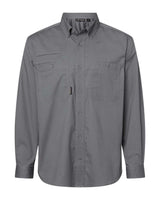 DRI DUCK Men's Craftsman Woven Shirt. 4450 - Gunmetal